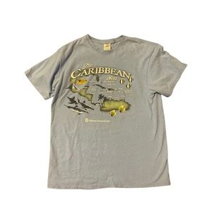 🎉 3 for $20 Vintage 90s Caribbean Sea Souvenir Tee